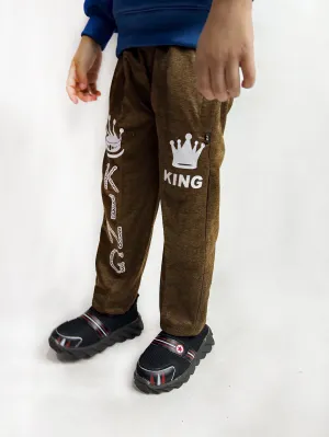 5Yrs - 11Yrs Dark Brown King Trouser For Boys AH BT30