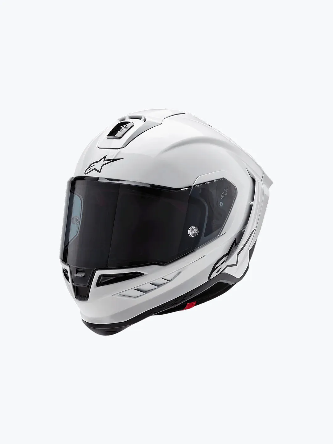 Alpinestars Supertech R10 Solid Gloss White Mat Black