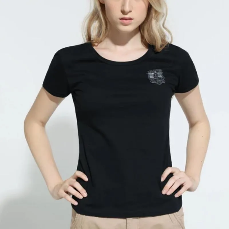 Army Academy Printed Loose Collar Tees