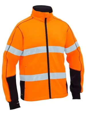 Bisley Mens Taped Hi Vis Zip Front Fleece (BK6611T)