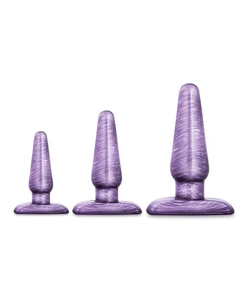 Blush B Yours Anal Trainer Kit - Purple Swirl