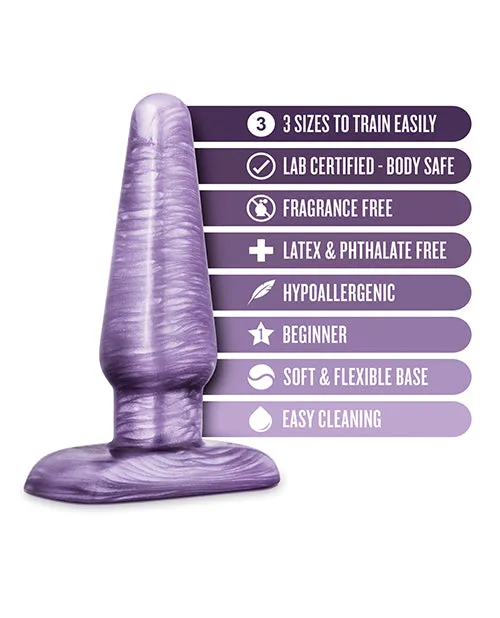 Blush B Yours Anal Trainer Kit - Purple Swirl