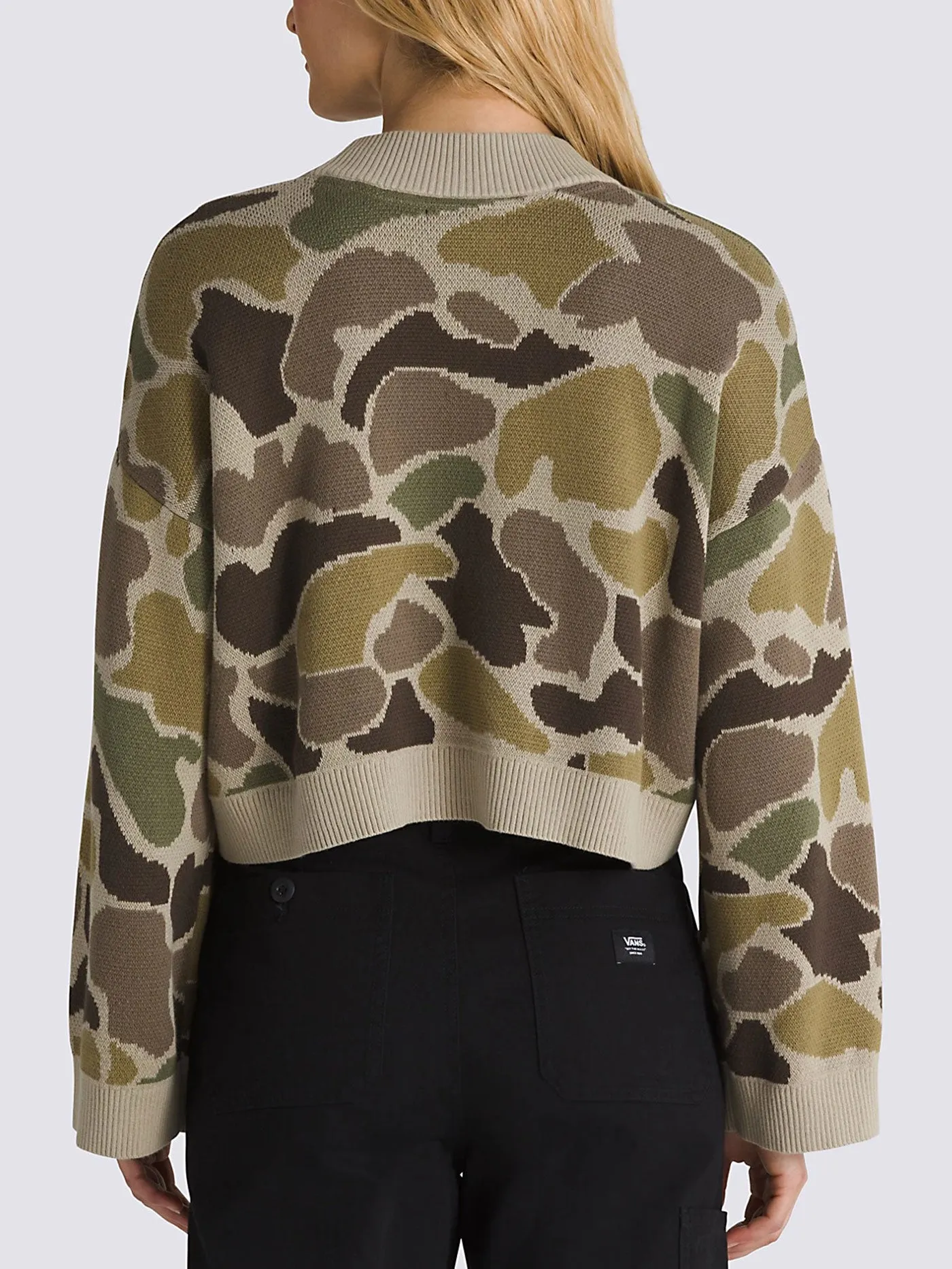 Cammile Camo Sweater