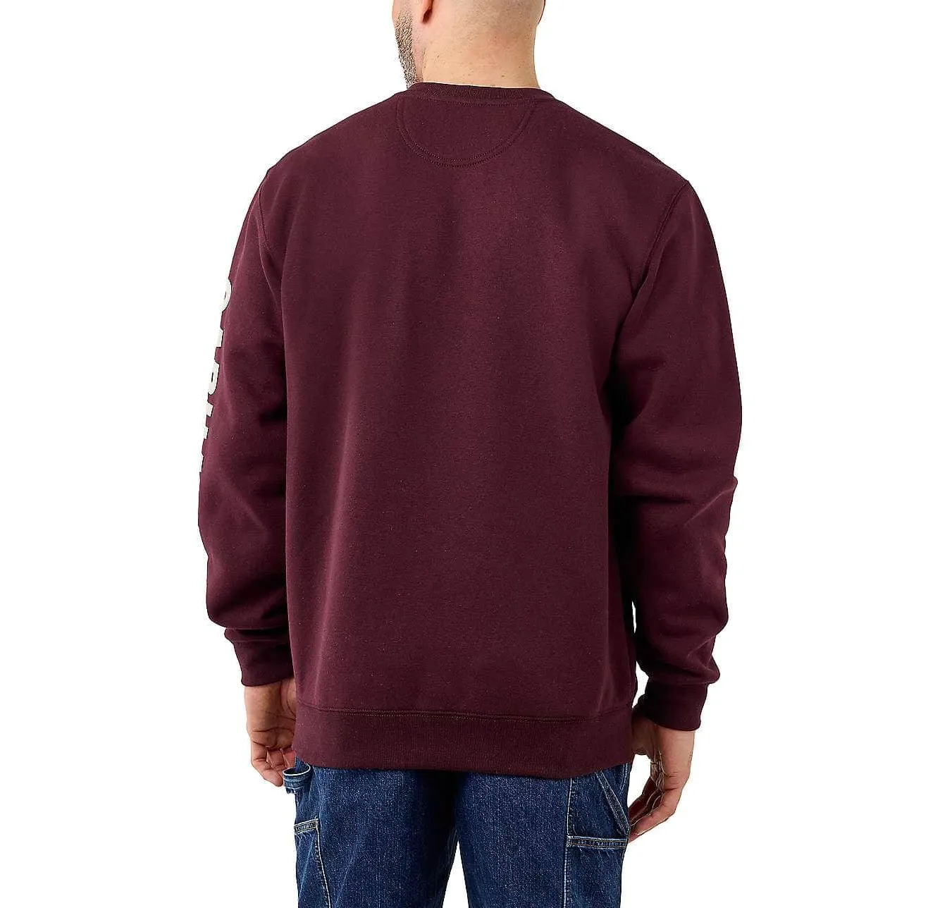 Carhartt Crew Neck Logo Sleeve Graphic Sweatshirt