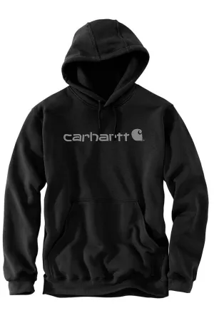 Carhartt Midweight Logo Hoodie - Black/Grey