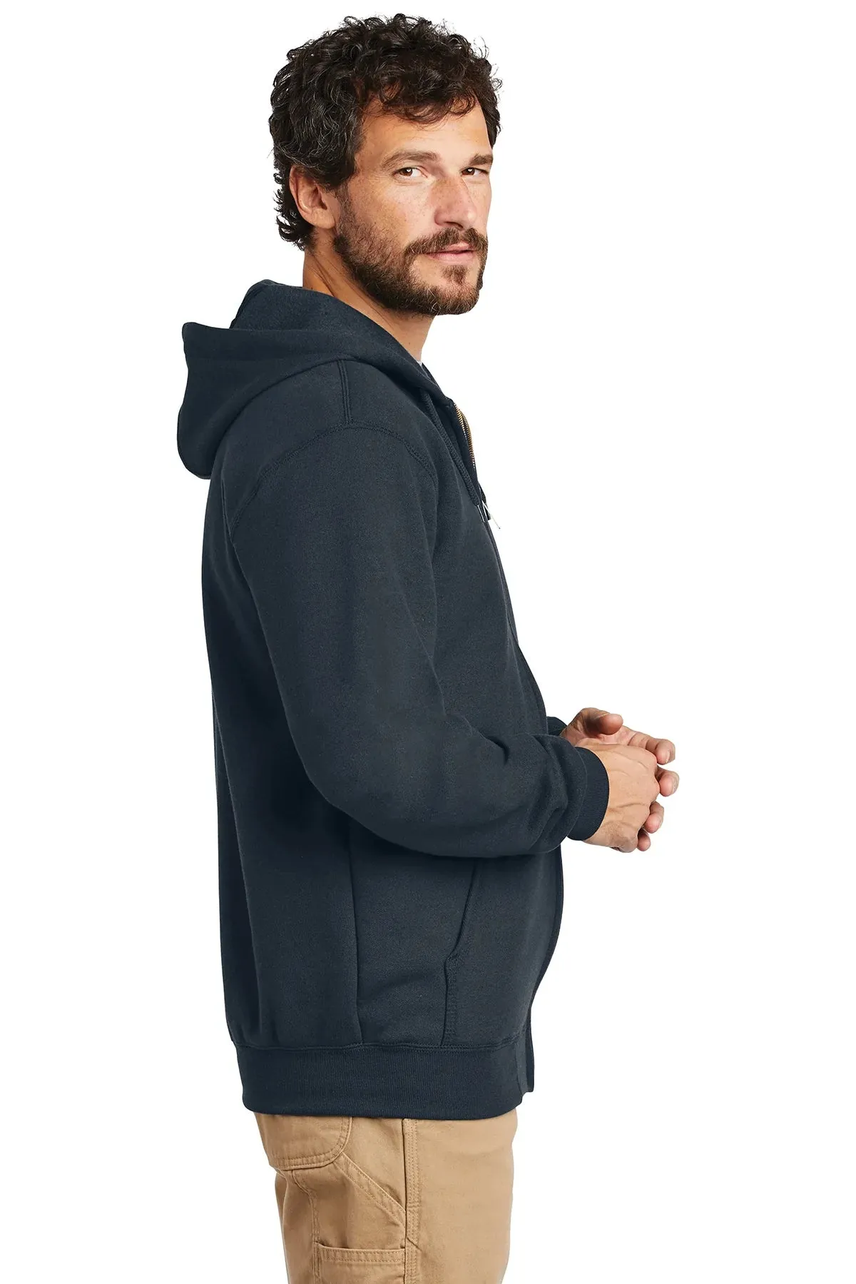 Carhartt Midweight Zip Up Hoodies, New Navy