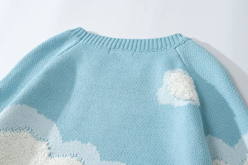 'Cloudy day' Knit Sweater