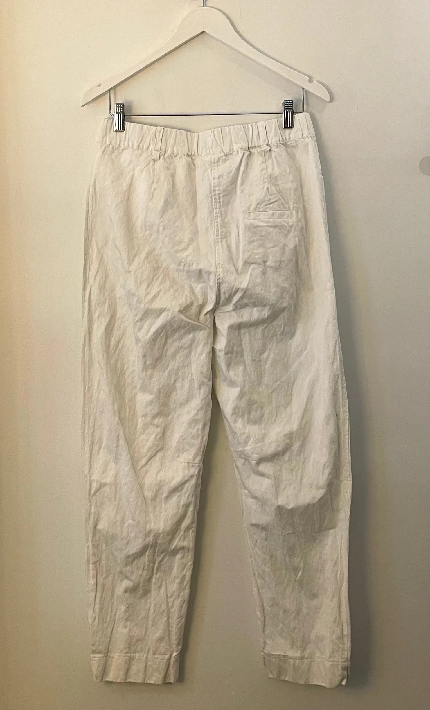 Cotton Pants in Natural