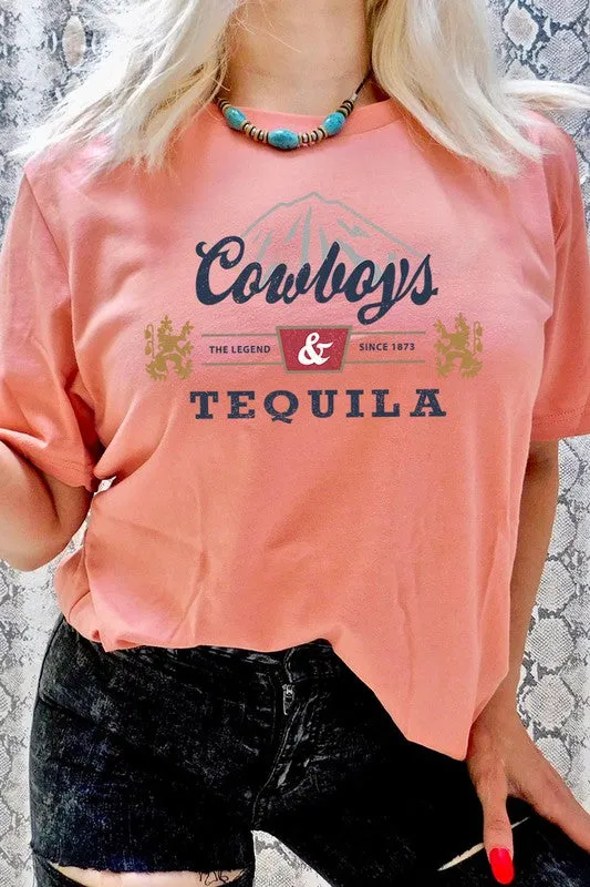 Cowboys, Coors and Tequila Tee