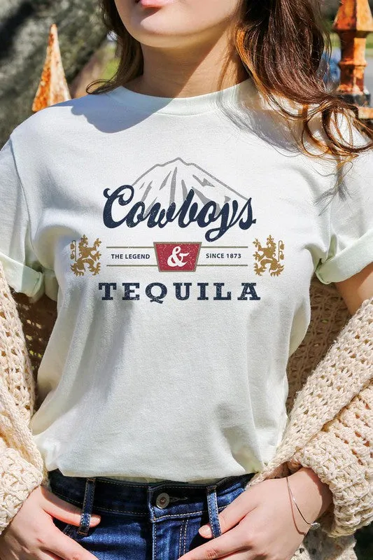 Cowboys, Coors and Tequila Tee