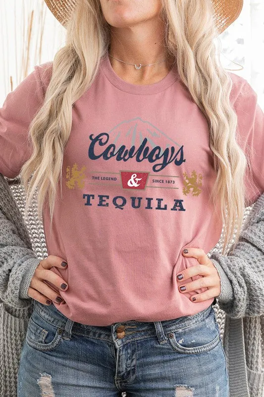 Cowboys, Coors and Tequila Tee