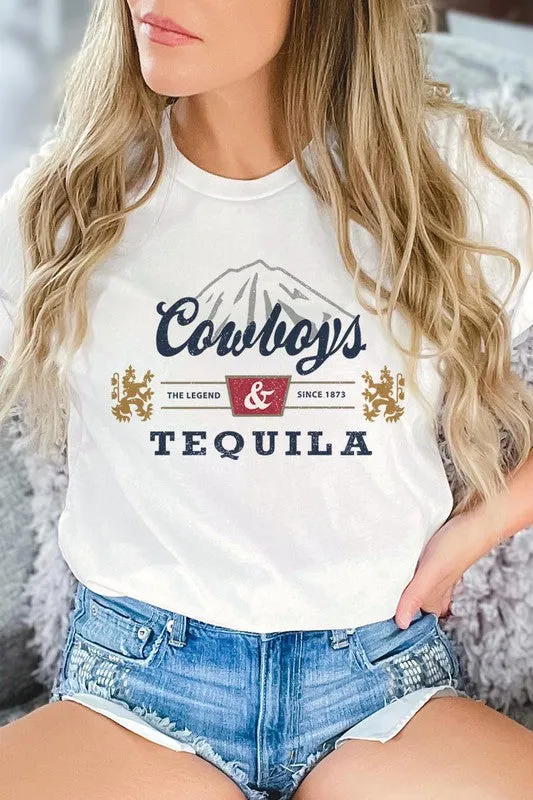 Cowboys, Coors and Tequila Tee