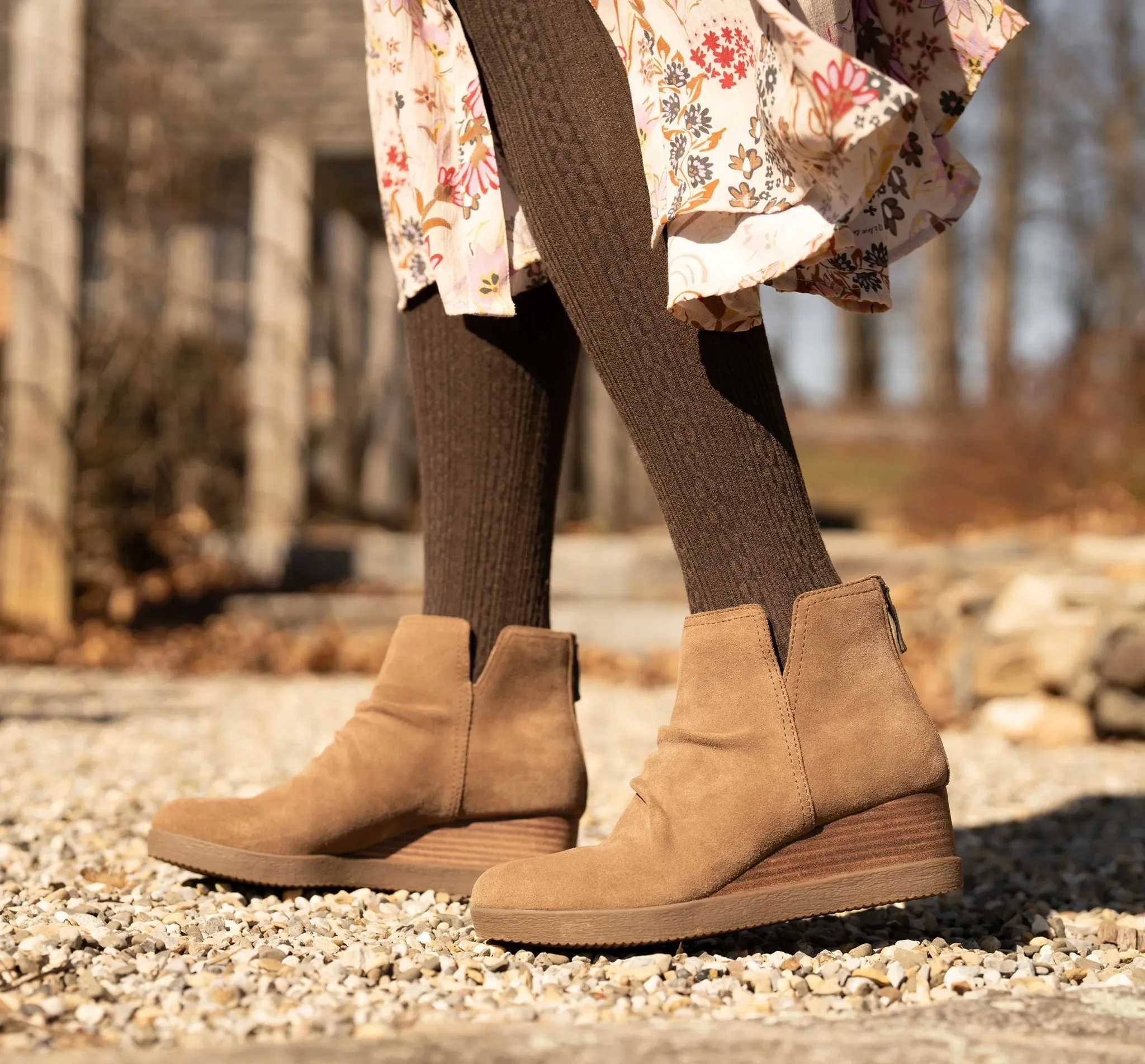 Dansko Stephanie Waterproof Suede Bootie