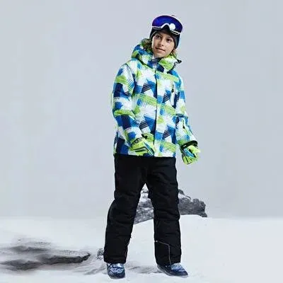 DEAR RABBIT Outdoor Windproof Ski Snowboard Suit - Kid's