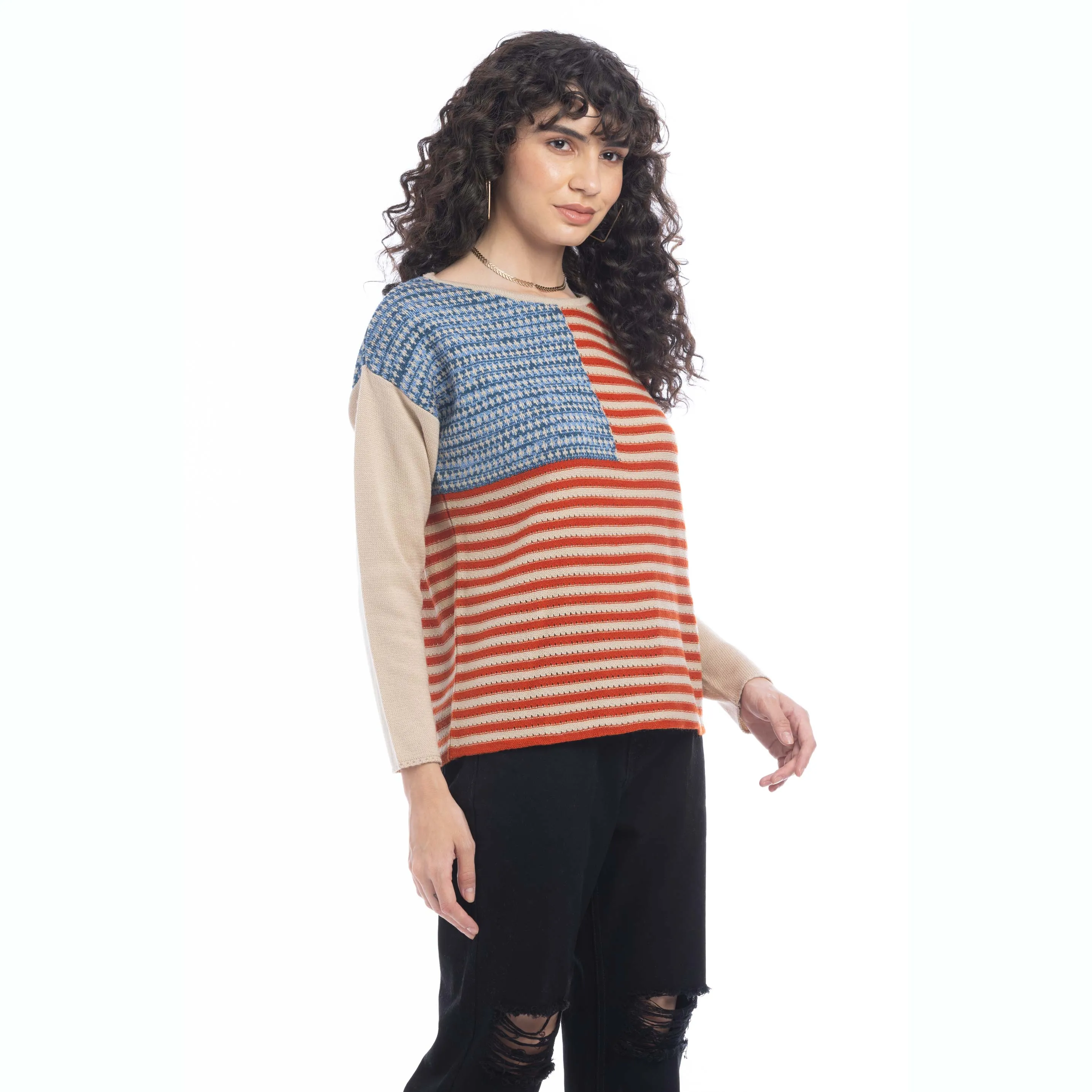 Destiny Flag Knit Sweater