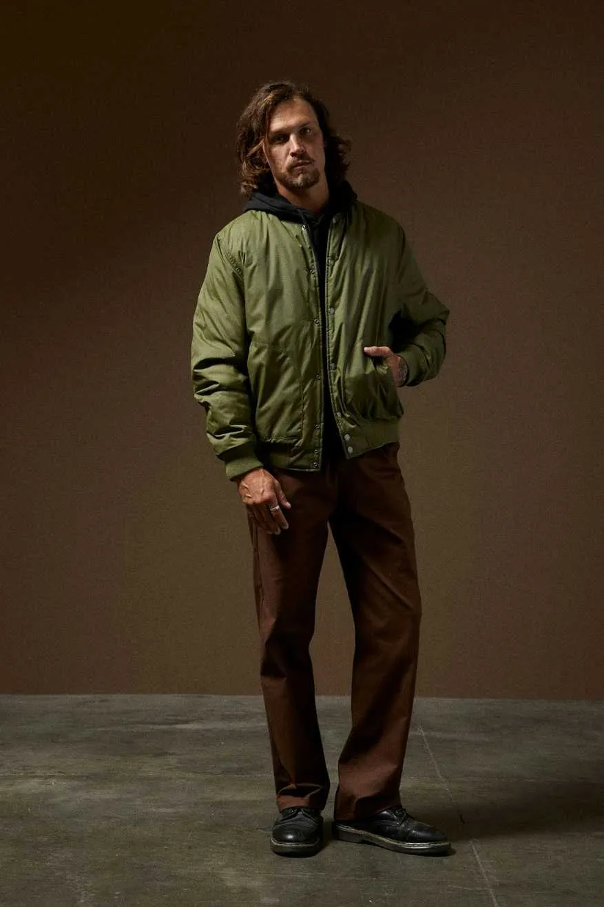 Dillinger Flight Bomber Jacket - Cypress Green