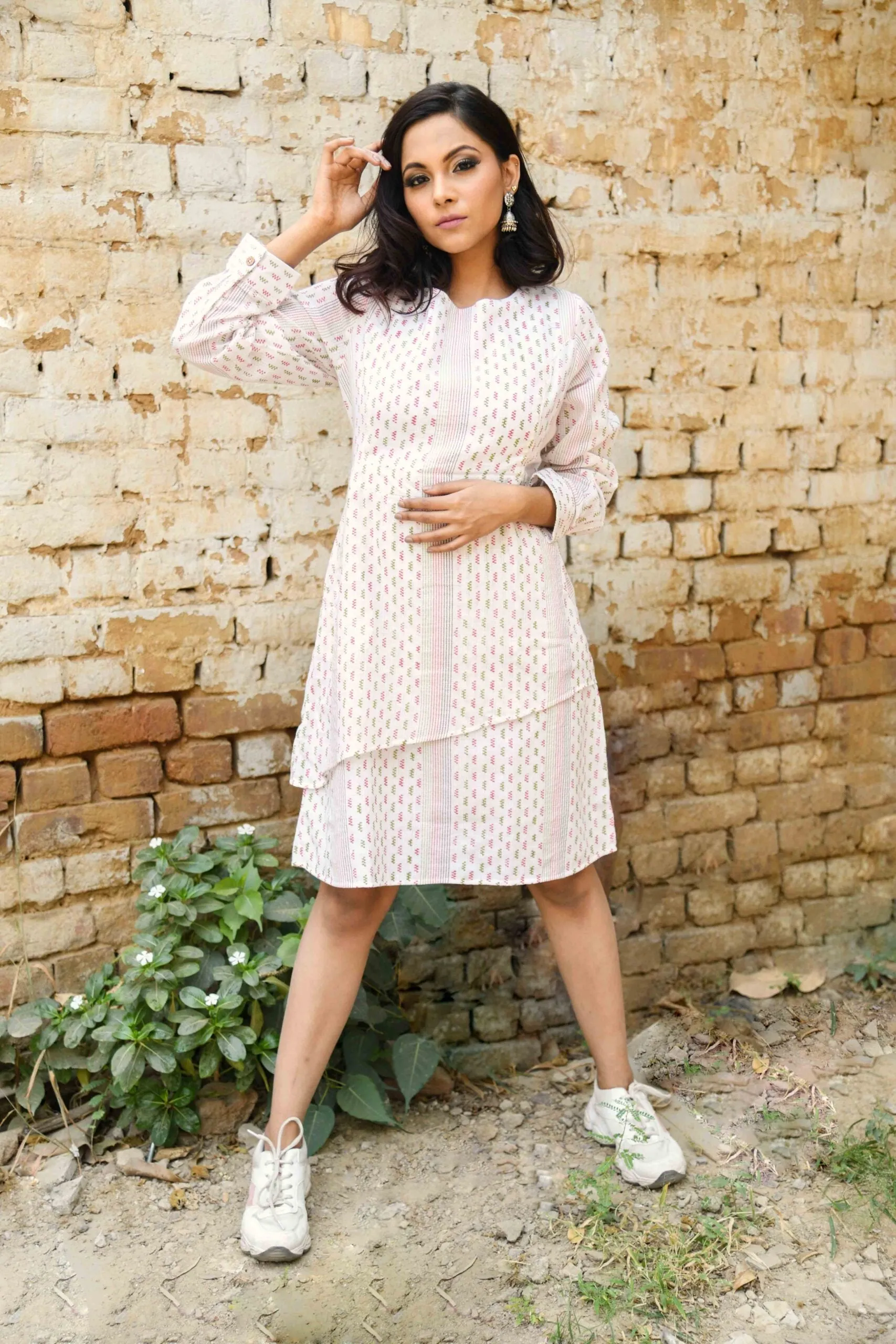 Easy Ensemble Double Layer Cotton Dress