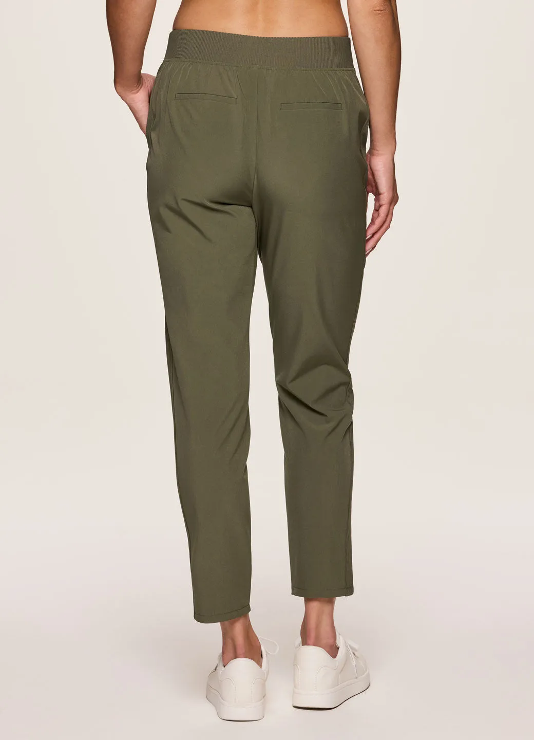 Everyday Ribbed Ankle Pant