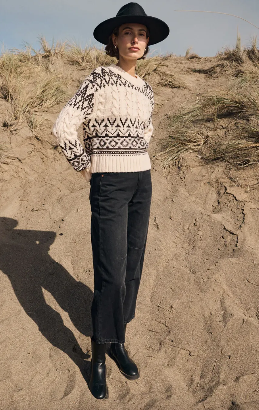 garland fairisle sweater