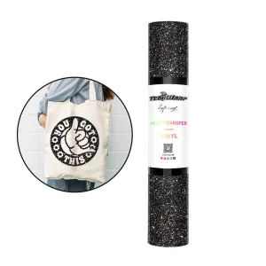 Glitter Heat Transfer Vinyl 5ft roll