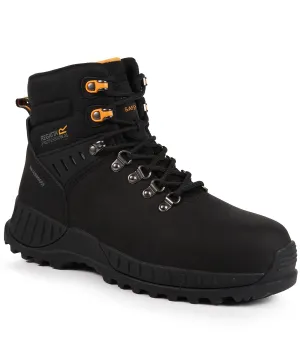 Grindstone S3 waterproof safety boots | Black