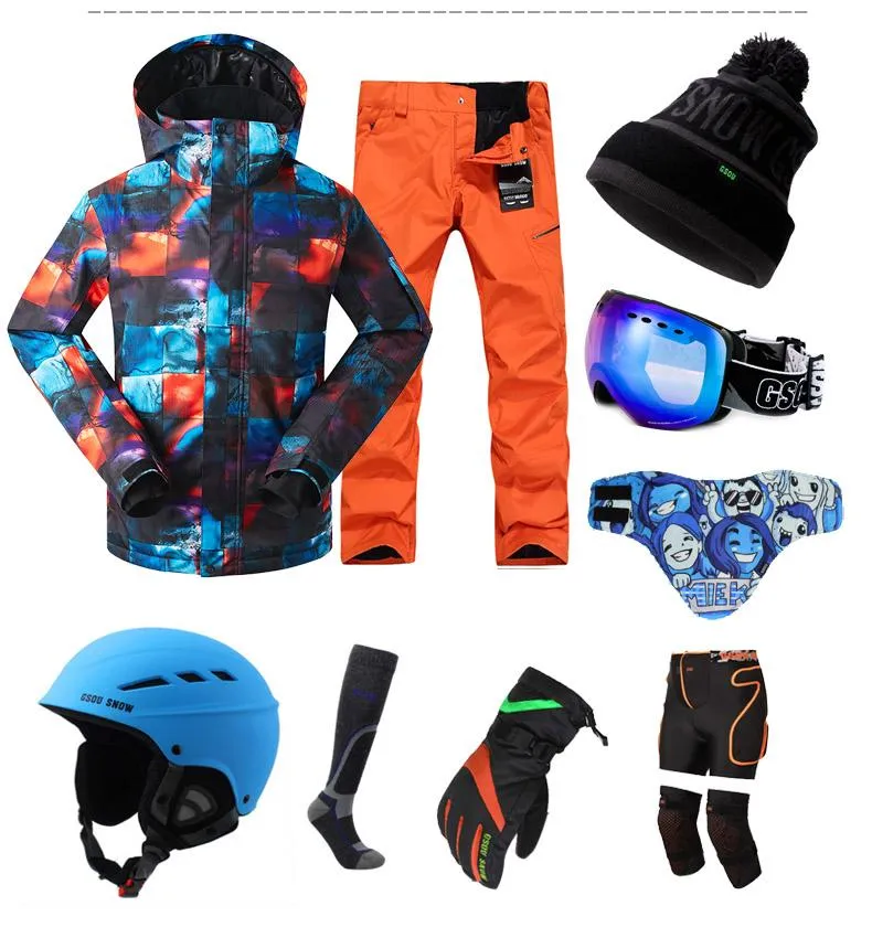 GSOU SNOW Picture Snowboard Jacket