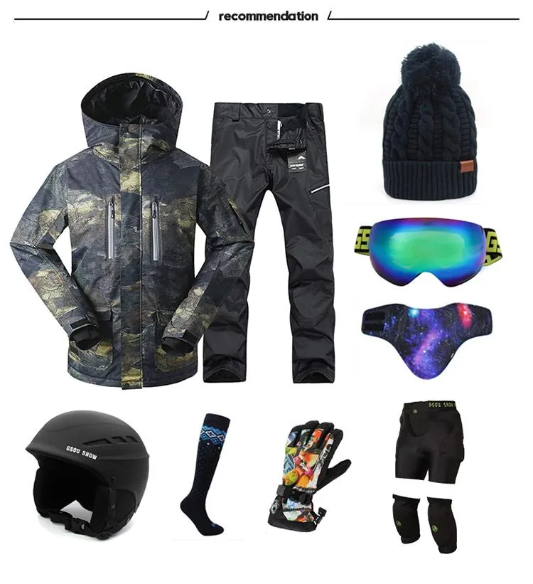 GSOU SNOW Picture Snowboard Jacket