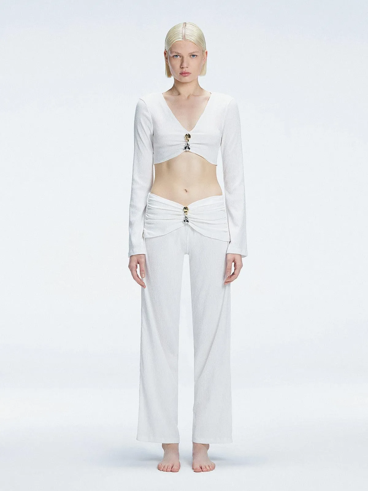 Helena White Pants