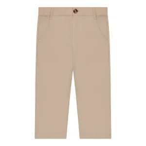 Infant Boy Khaki Twill Pants