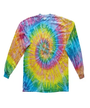 Long sleeve tie-dye T | Saturn