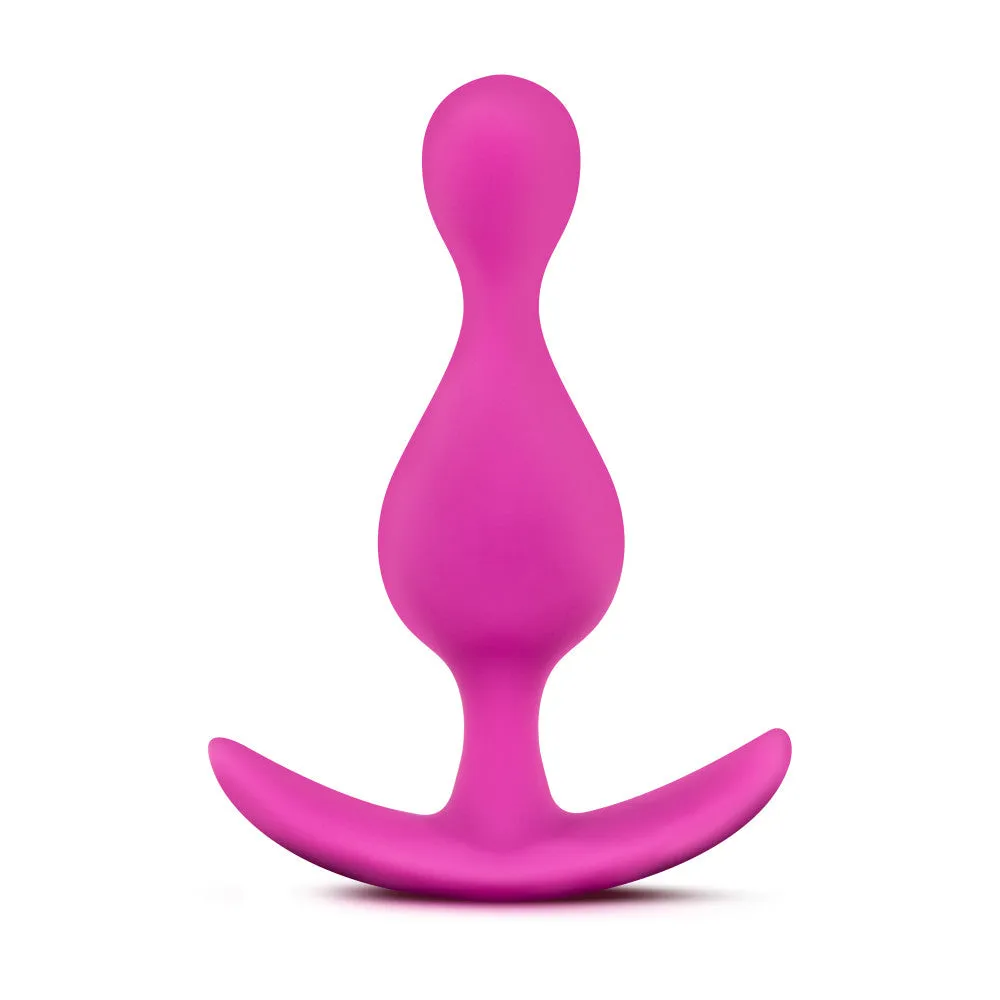 Luxe By Blush® | Explore Fuchsia 4.5-Inch Anal Plug With Handle