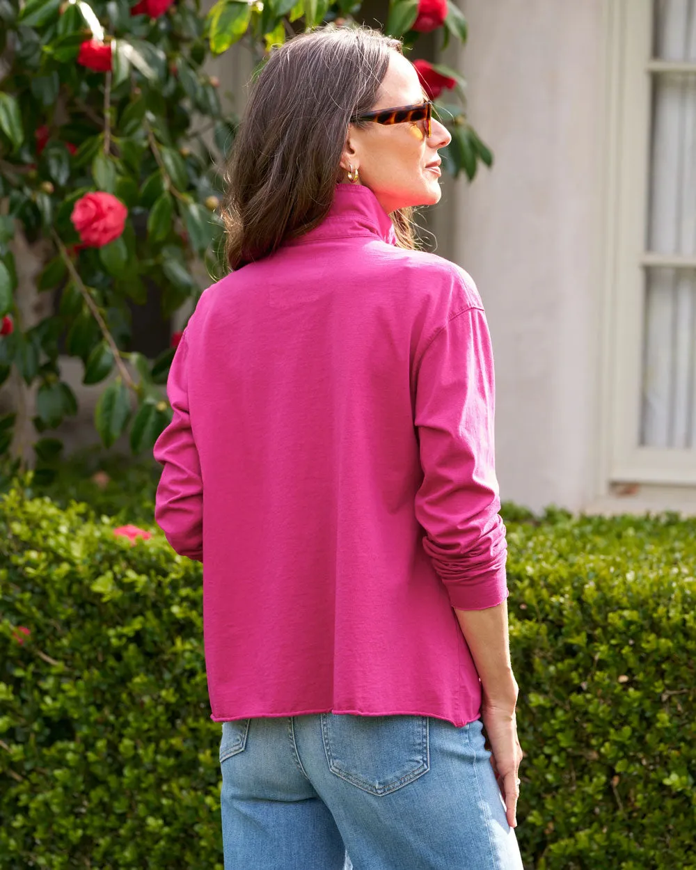 Magenta Patrick Popover Henley