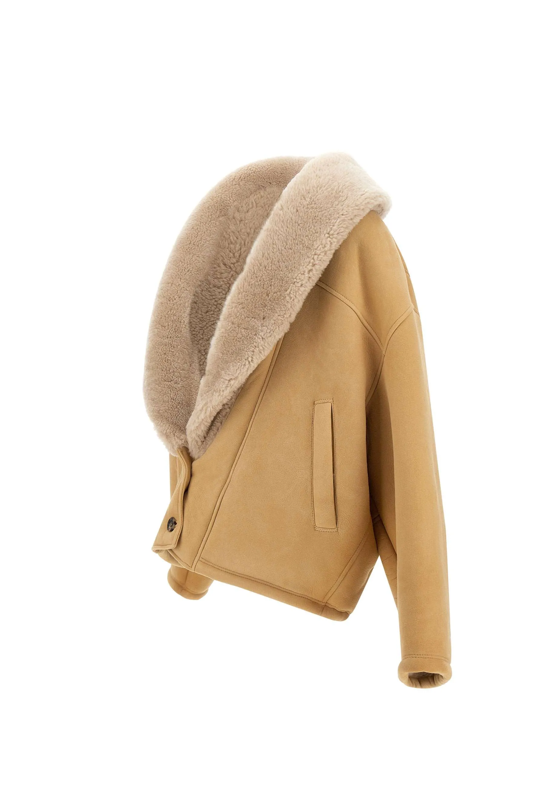 Margot Cognac Sheepskin Jacket