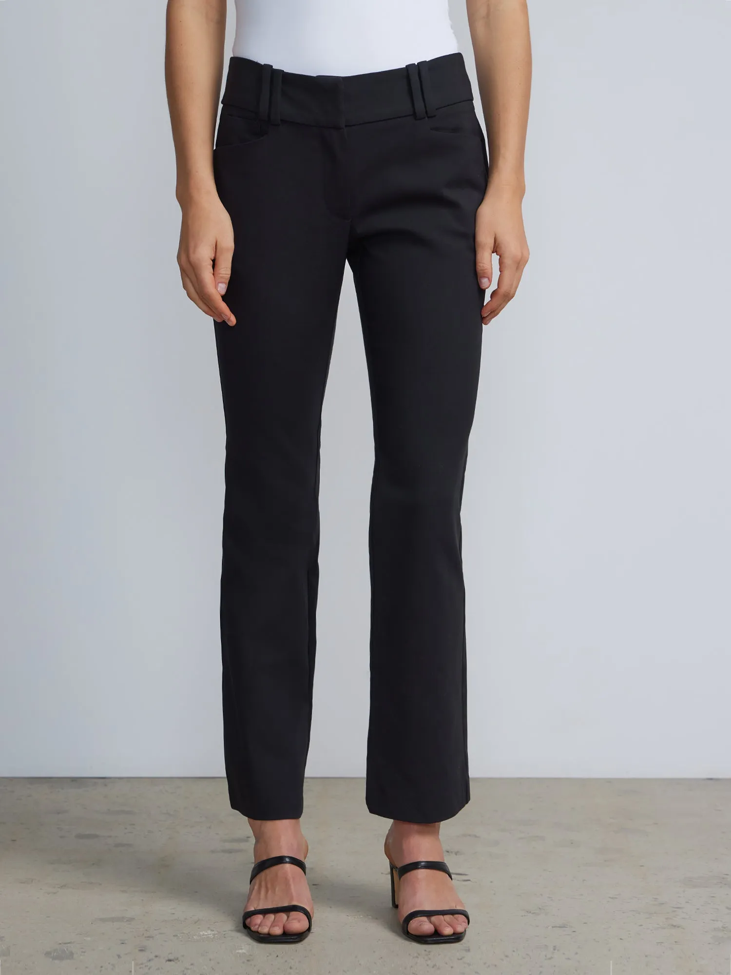 Mid-Rise Modern-Fit Bootcut Pants - All Season Stretch