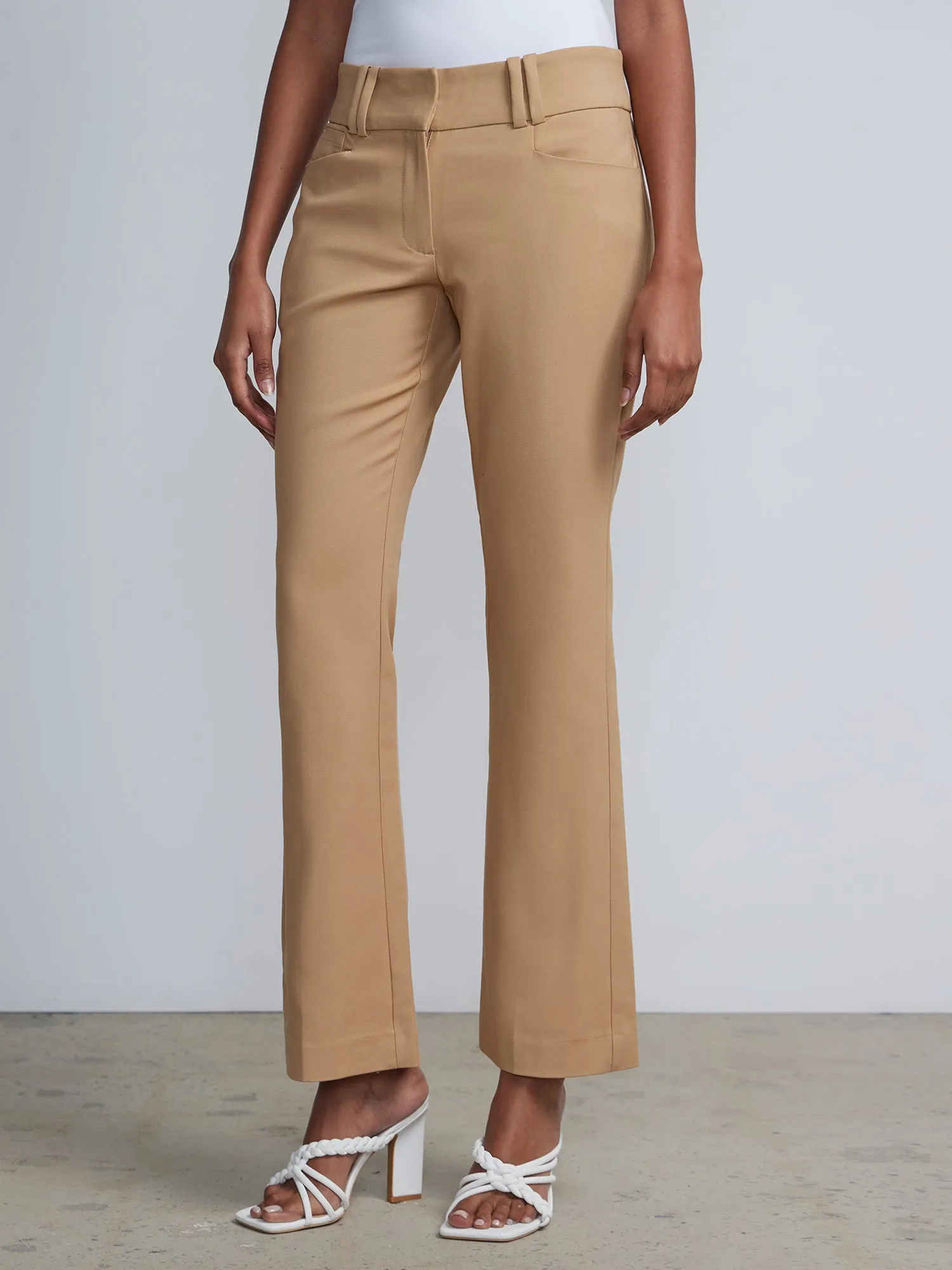 Mid-Rise Modern-Fit Bootcut Pants - All Season Stretch