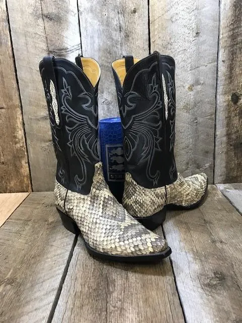 Natural Rattle Snake Tres Outlaws Men's Classic 4112