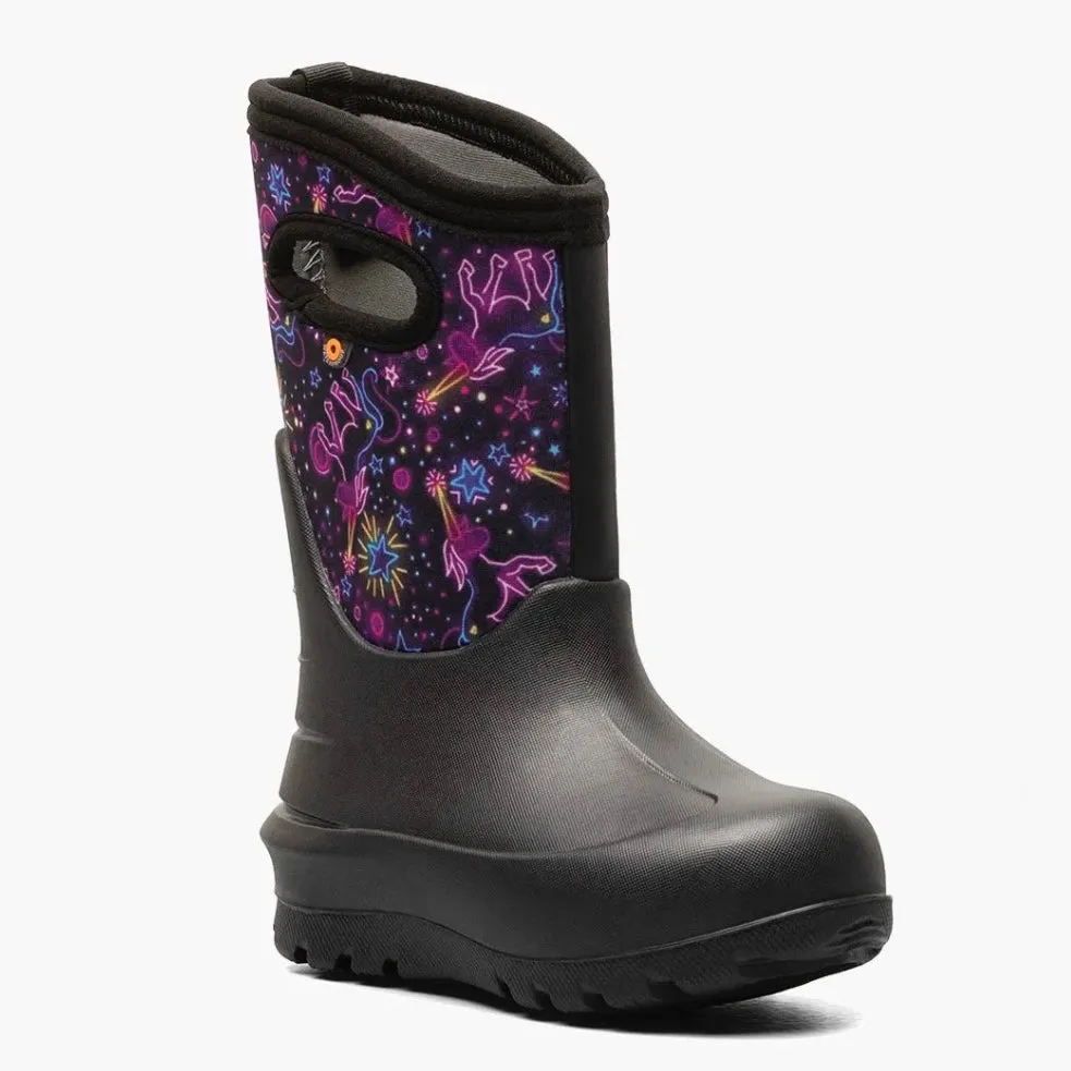 Neo-Classic Neon Unicorn - Black Multi