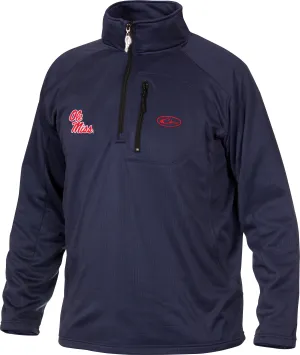 Ole Miss Breathelite Quarter Zip