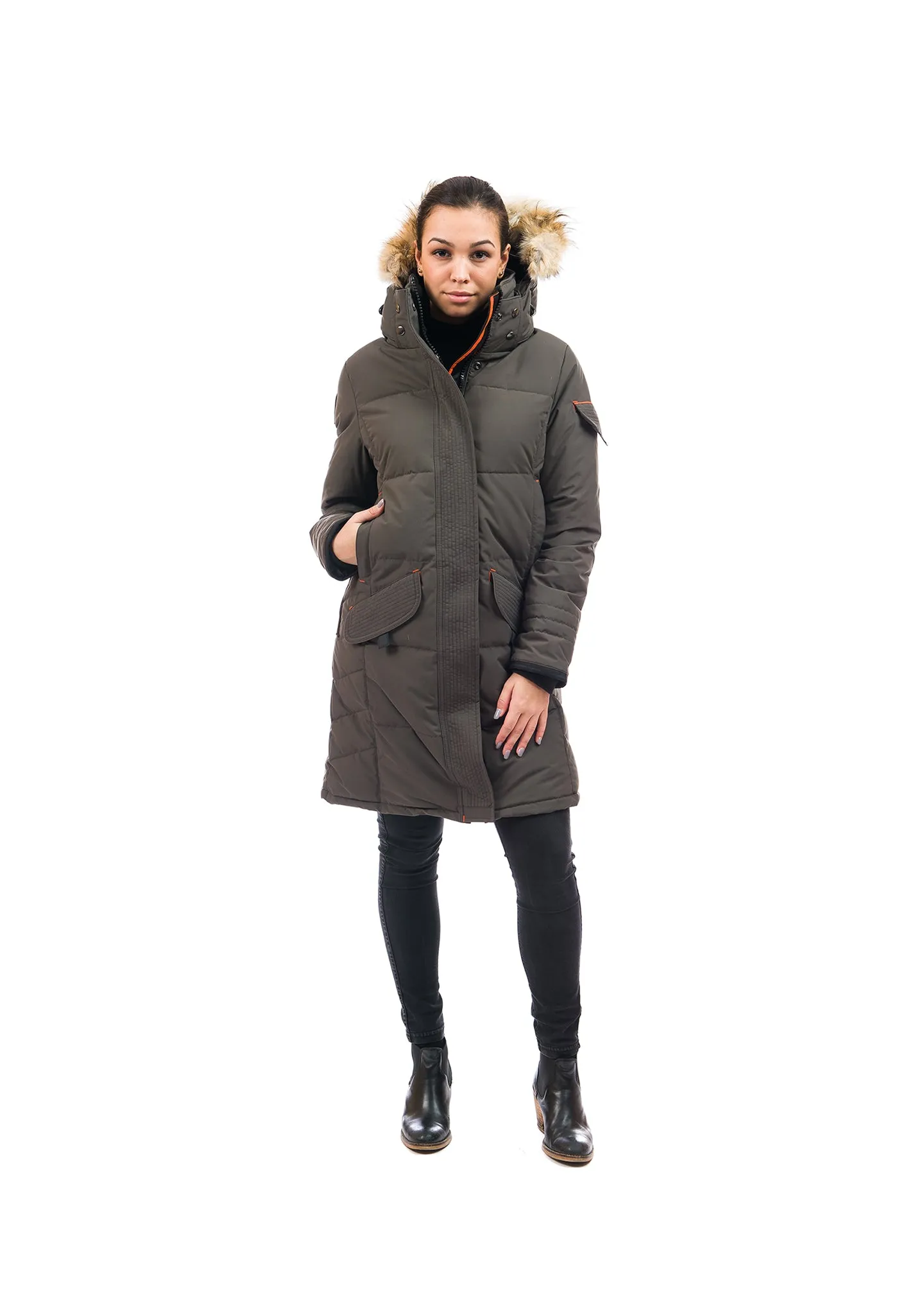 Outdoor Survival Canada OSC Siku Women's -20°C Urban Coyote Parka