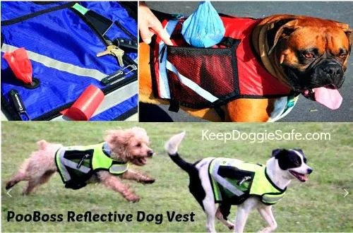 PooBoss Reflective Dog Vest