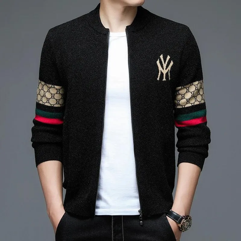 Quality Luxury Designer Knitted Cardigan