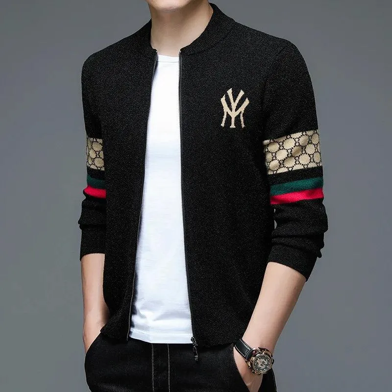 Quality Luxury Designer Knitted Cardigan