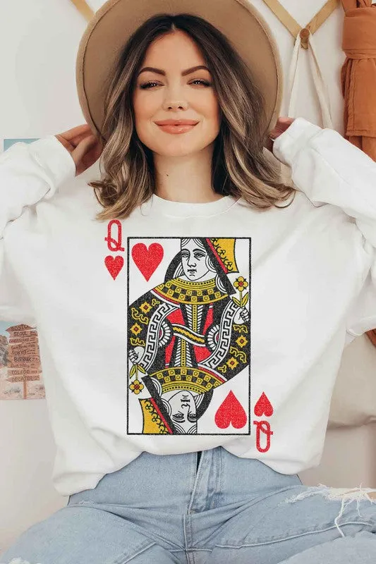 Queen of Hearts Sweatshirt