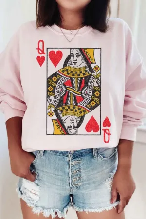 Queen of Hearts Sweatshirt