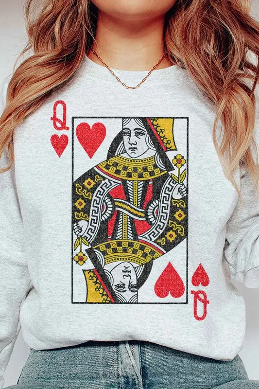 Queen of Hearts Sweatshirt