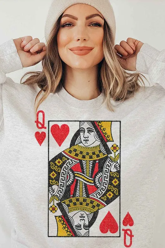 Queen of Hearts Sweatshirt