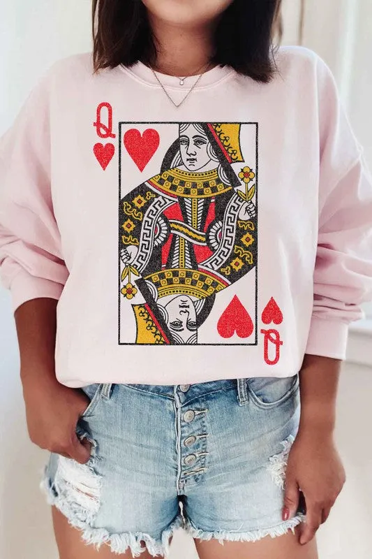 Queen of Hearts Sweatshirt