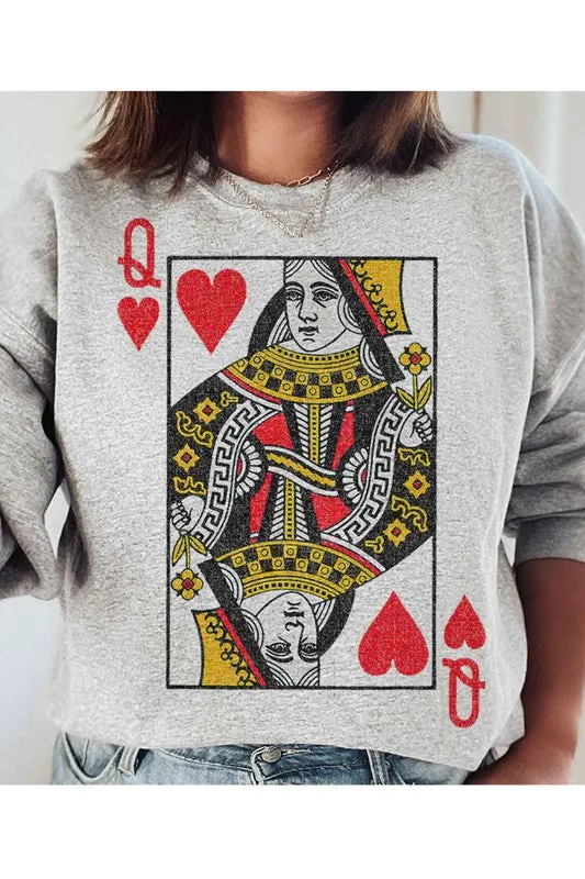 Queen of Hearts Sweatshirt