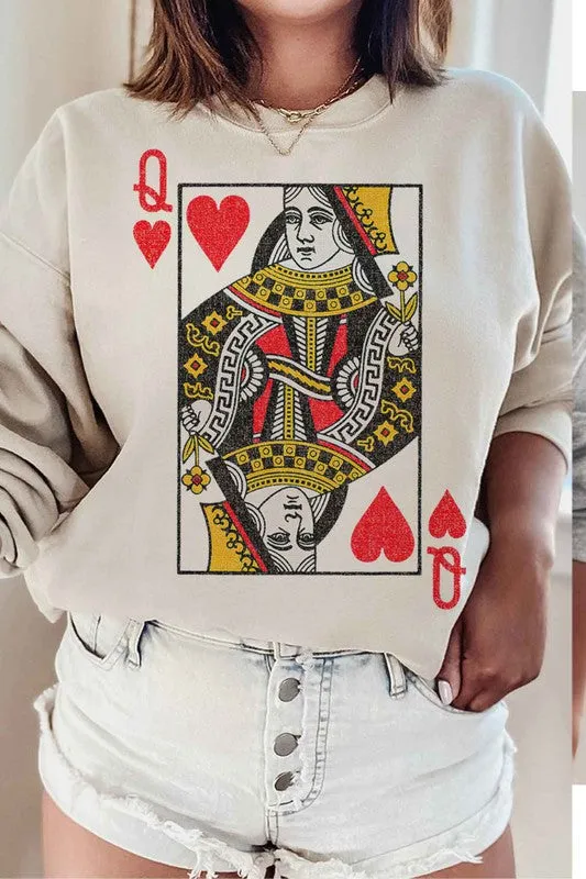 Queen of Hearts Sweatshirt