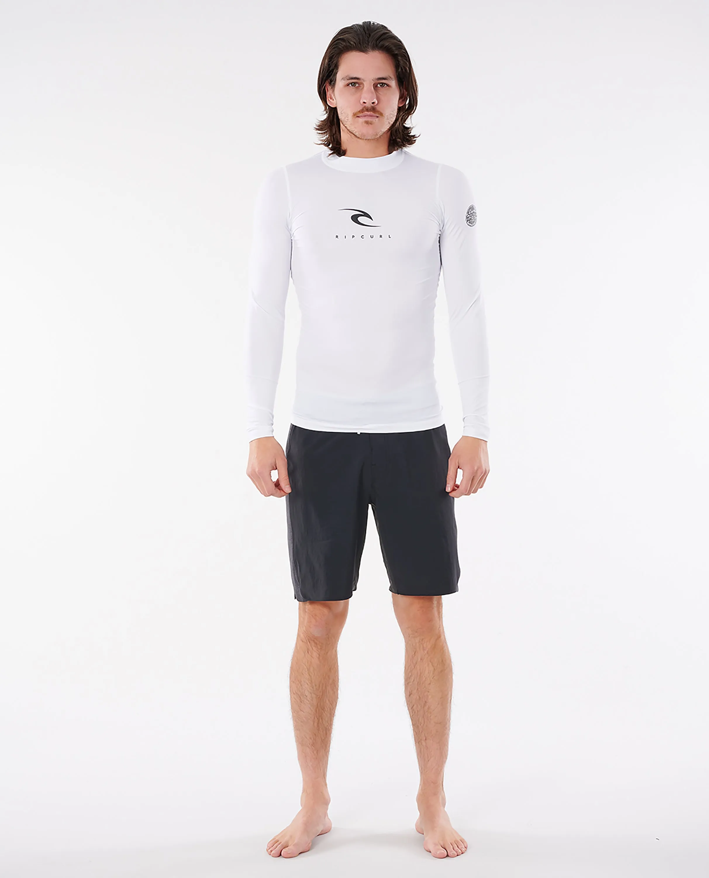 Rip Curl Mens Corps Long Sleeve Rash Vest